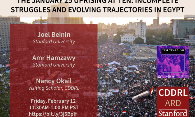 The January 25 Uprising at Ten: ​Incomplete Struggles and Evolving Trajectories in Egypt